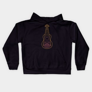 Alien Guitar Kids Hoodie